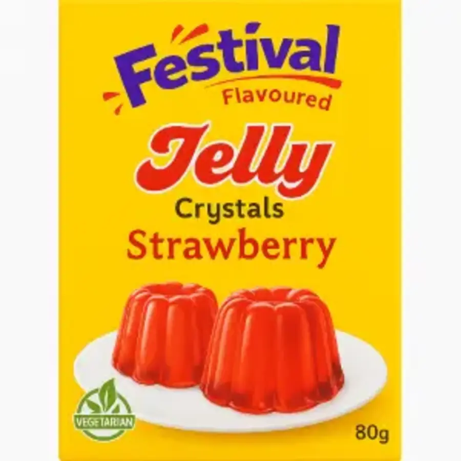 Festival Strawberry Jelly 80G